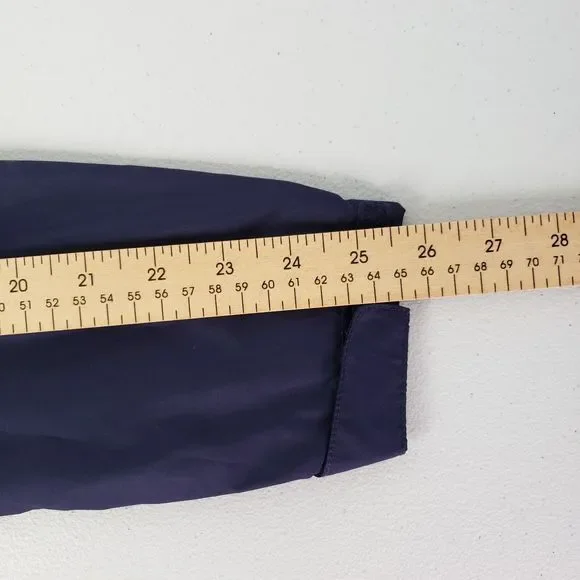 NWOT Fila Women's S Pink Purple Hooded Windbreaker Full Zip Jacket 3 Zip Pocket - Picture 10 of 11